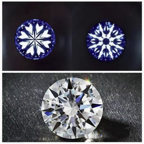 Бесцветные фианиты оптом 5А огранка круг_2 429591 0.23 ₽