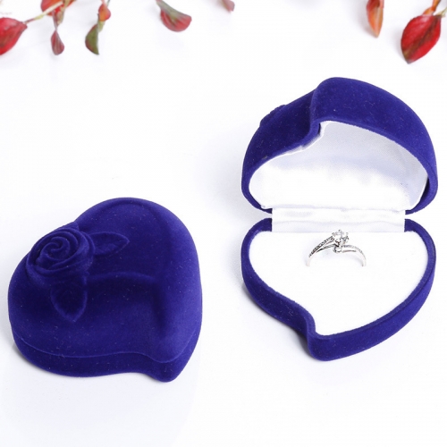 Футляр "Сердце" для одного кольца, 6*6*4 см_2 499408 0.00 ₽