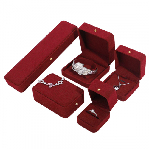 Подарочный футляр из флисовой ткани для ювелирных украшений_2 502731 64.18 ₽