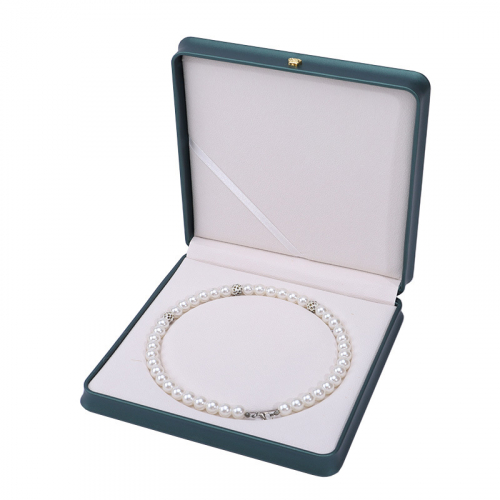 Футляр для жемчужного ожерелья из искусственной кожи, 19*19*4 см_5 502608 413.01 ₽