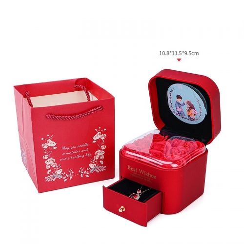 Праздничный футляр для украшений, 10,8*11,5*9,5 см_3 500253 641.84 ₽