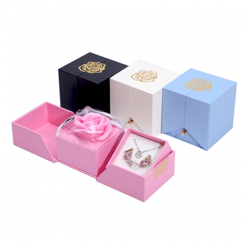 Подарочная коробка для хранения колец, колье и сережек, 8*7*8 см_2 500178 454.87 ₽
