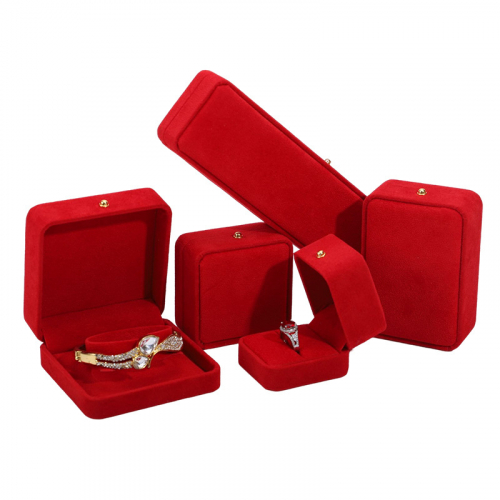 Подарочный футляр из флисовой ткани для ювелирных украшений_7 502731 64.18 ₽