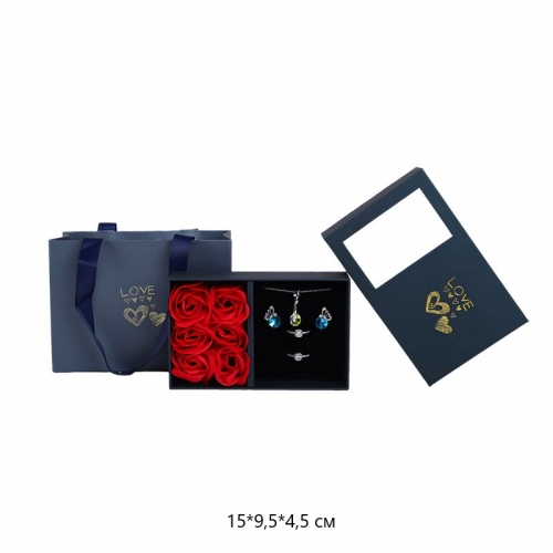 Изысканный футляр Love для ювелирных украшений, 15*9,5*4,5 см_5 500113 146.79 ₽