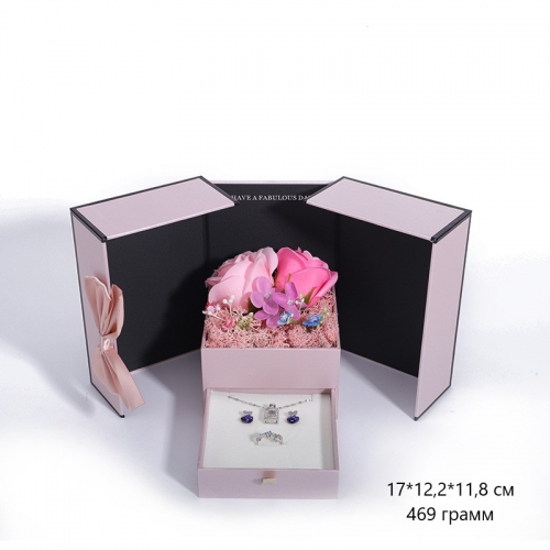 Подарочная коробка для хранения ювелирных украшений, 17*12,2*11,8 см_6 500163 1 311.59 ₽