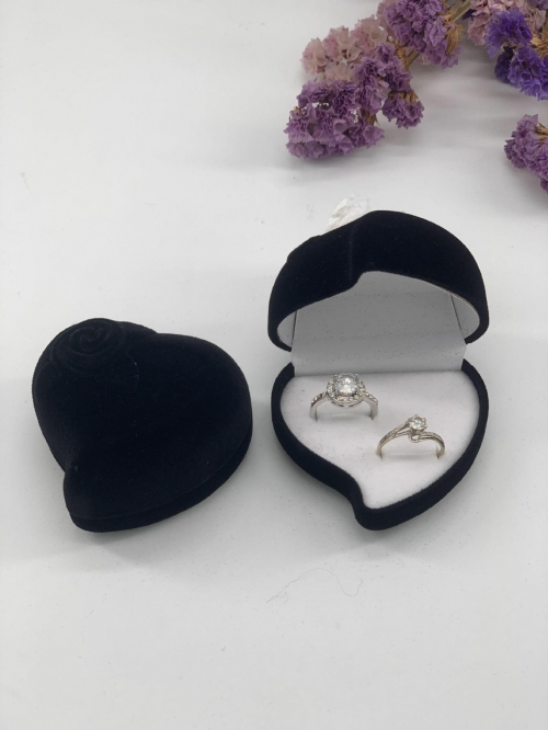 Футляр "Сердце" для двух колец, 6*6*4 см_3 499468 0.00 ₽